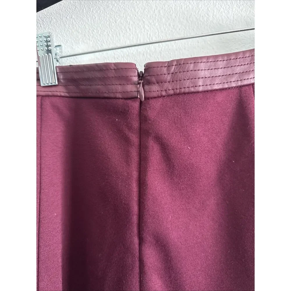 The Limited Skirt A-Line Maroon mini Holiday classic School Girl‎ Womens size 4